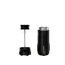 LePresso Insulated Mug with French Press - Black  (3).webp