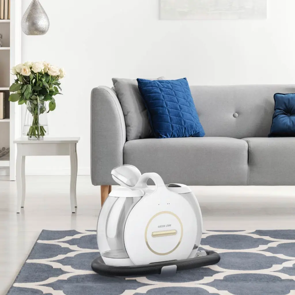 Green Lion Snail Carpet Cleaner - White (4).webp