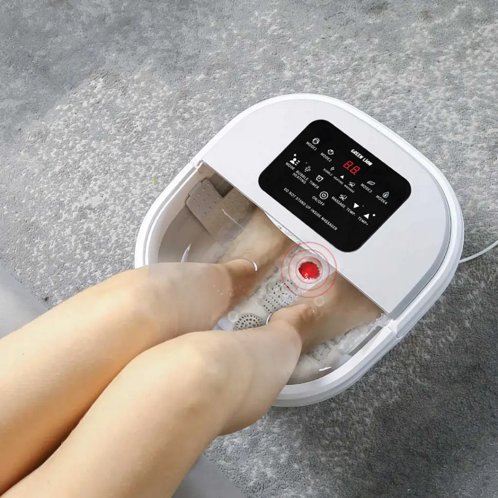 Green Lion Foldable Foot Bath Massager - Gray (5).webp
