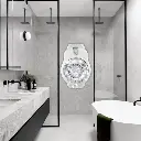 Porodo Lifestyle Wall Mounted Electric Back Scrub - White (3).webp