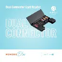 Porodo Blue 2-in-1 Card Reader with Card Holder (4).webp