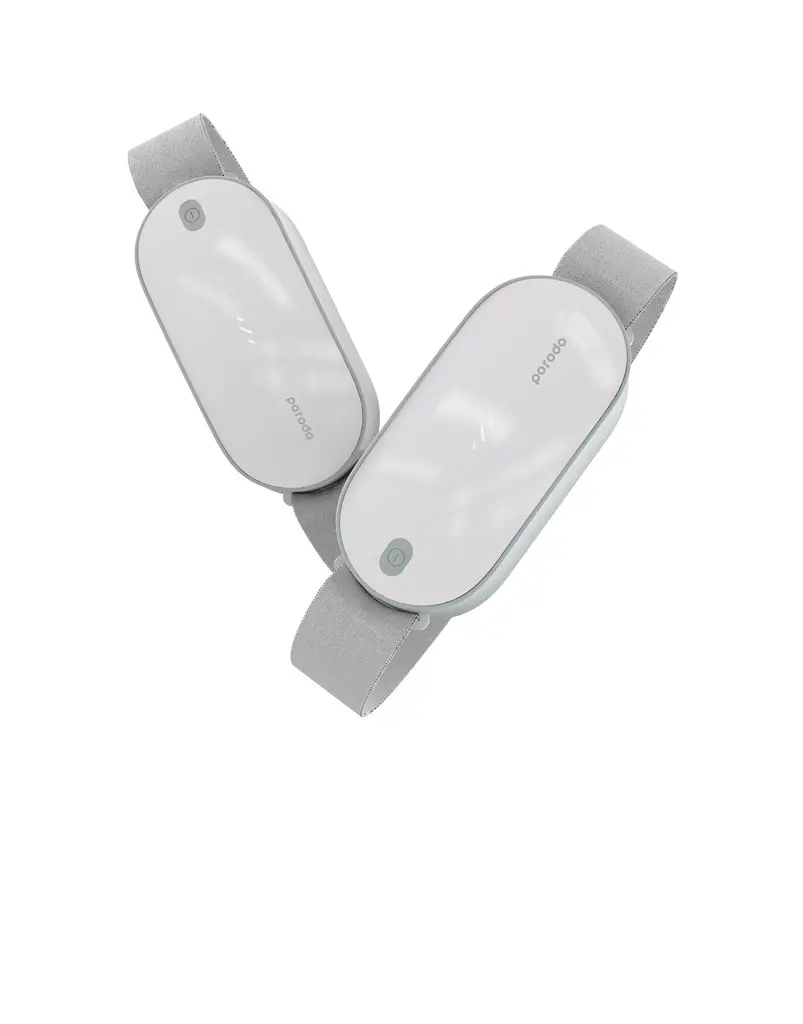 Porodo Self Care Hammering Waist Massager Fatigue Reduction White [PD-HMRWMS-WH].webp