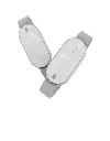 Porodo Self Care Hammering Waist Massager Fatigue Reduction White [PD-HMRWMS-WH].webp