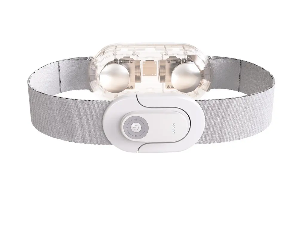 Porodo Self Care Hammering Waist Massager 2000 mAh White [PD-HMRWMS-WH].webp