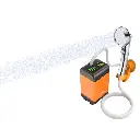 Porodo Lifestyle Portable Electric Shower Pump - Orange.webp