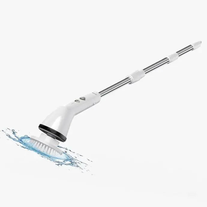 Porodo Lifestyle Cleaning Kit Electric Spin Scrubber IPX6 White [PD-LFSESC-WH].webp