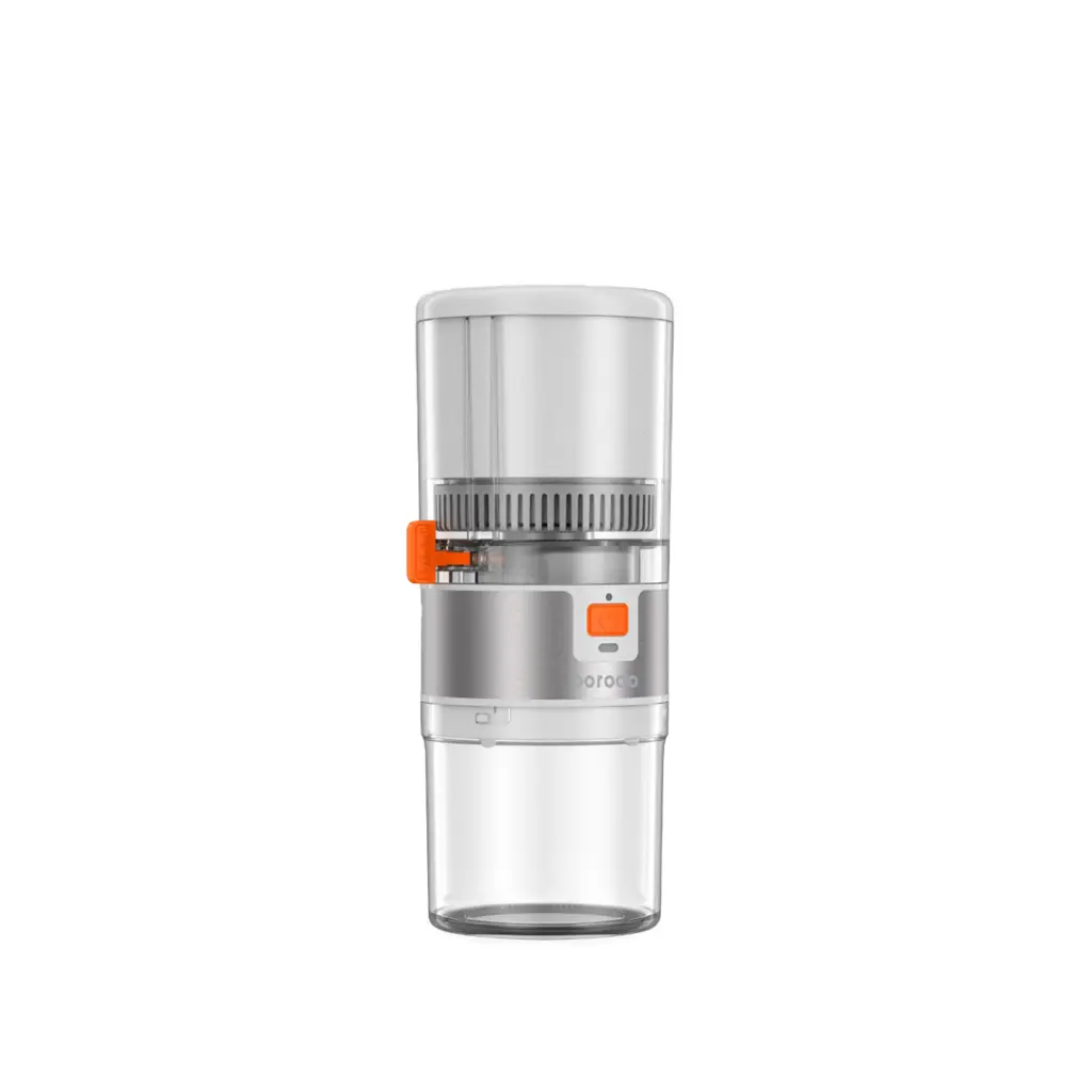 Porodo Lifestyle Portable Slow Juicer 55W - White - Orange.webp