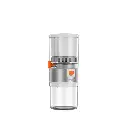 Porodo Lifestyle Portable Slow Juicer 55W - White - Orange.webp