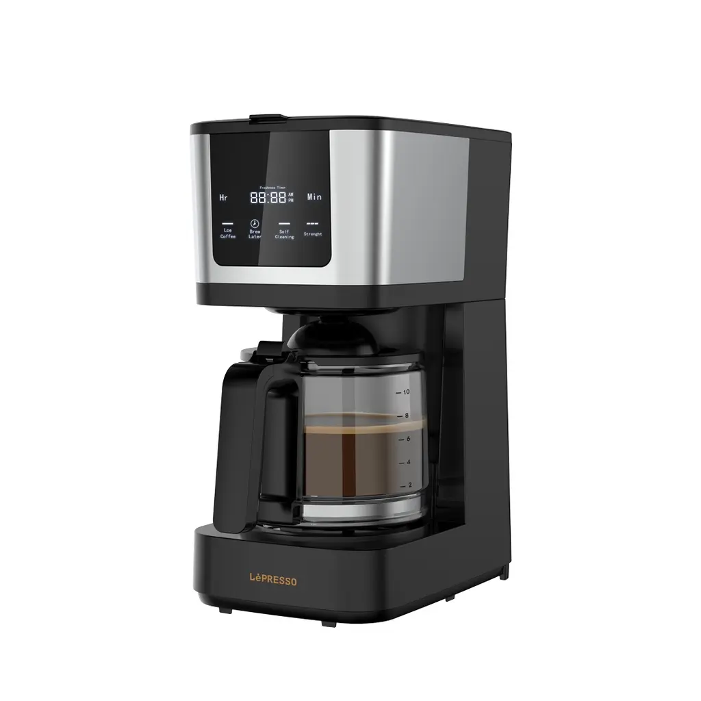 LePresso Rich Brew Coffee Machine Interactive Touch Display - Black.webp