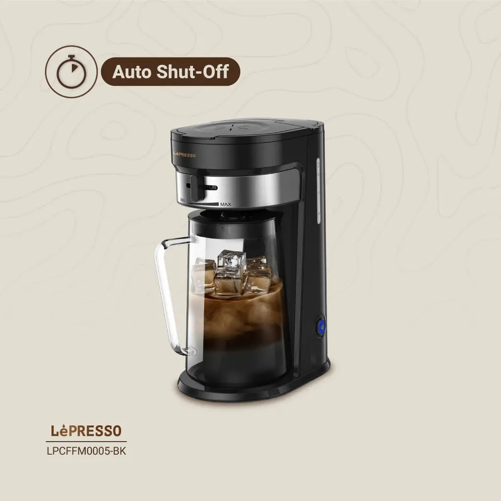 LePresso Cold Brew Machine Ice Coffee & Tea - Black (4).webp