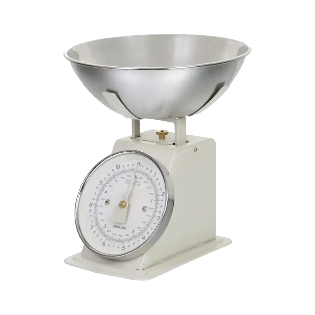 Green Lion Vintage Kitchen Scale - Cream.webp