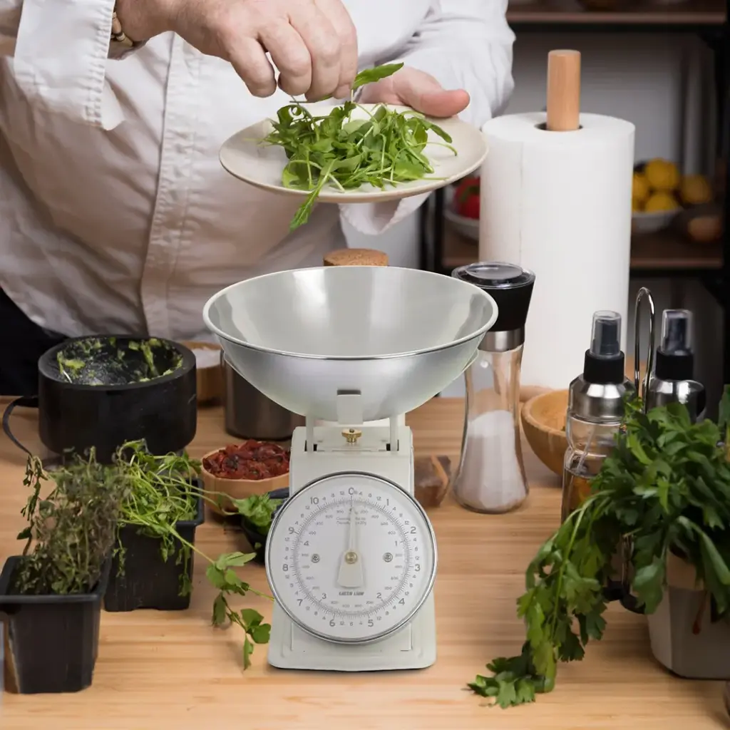 Green Lion Vintage Kitchen Scale - Cream (4).webp