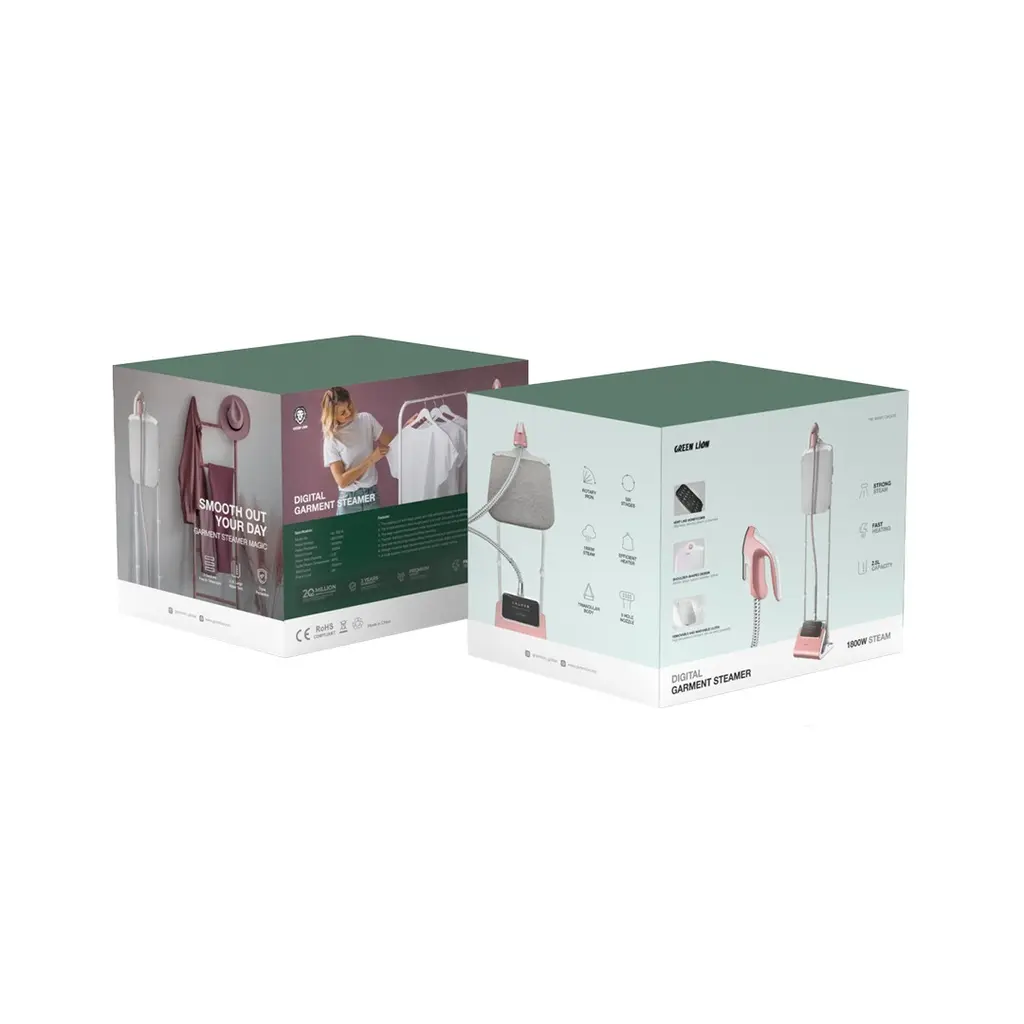 Green Lion Digital Garment Steamer - Pink (1).webp