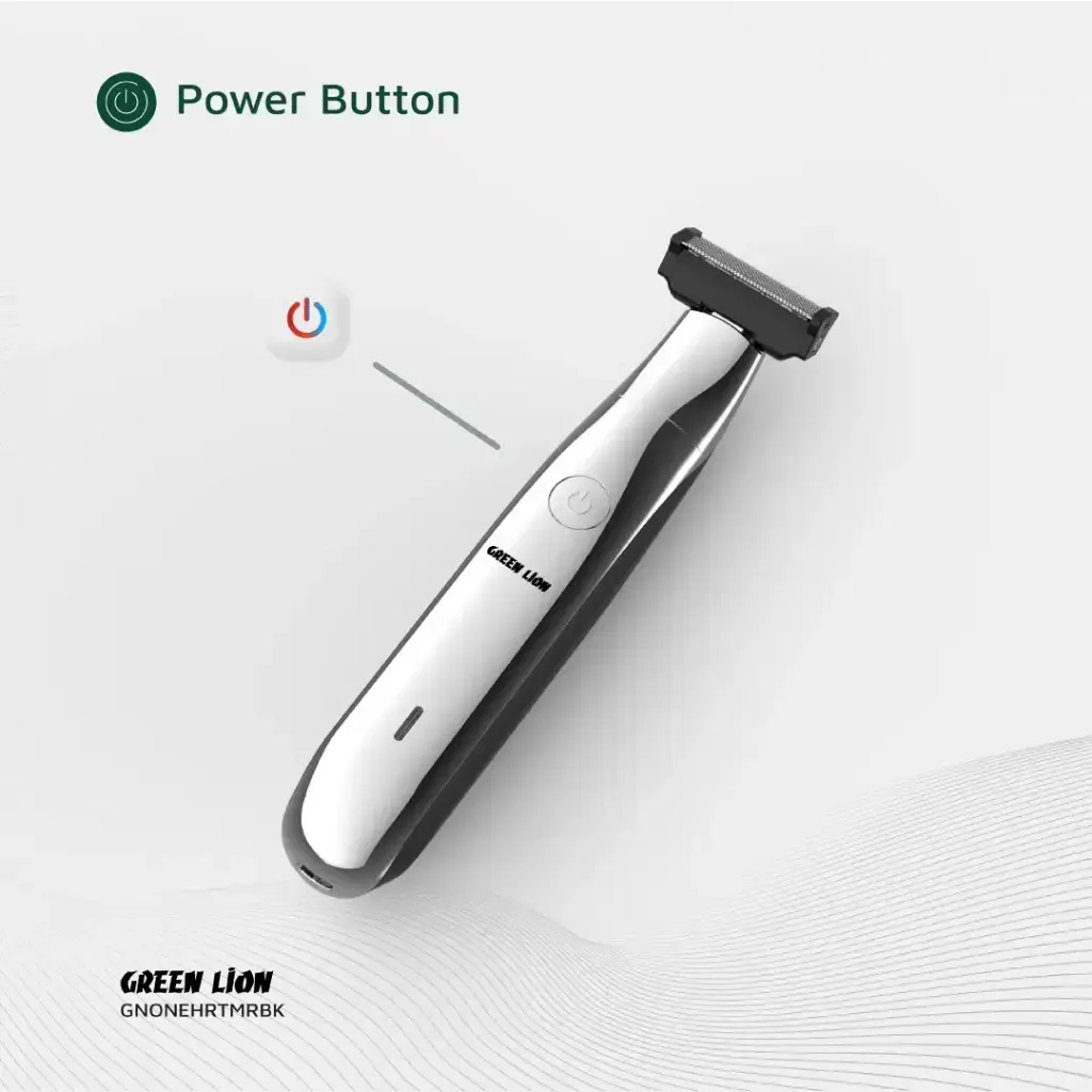 Green Lion One Blade Pro Hair Trimmer - Black (5).webp