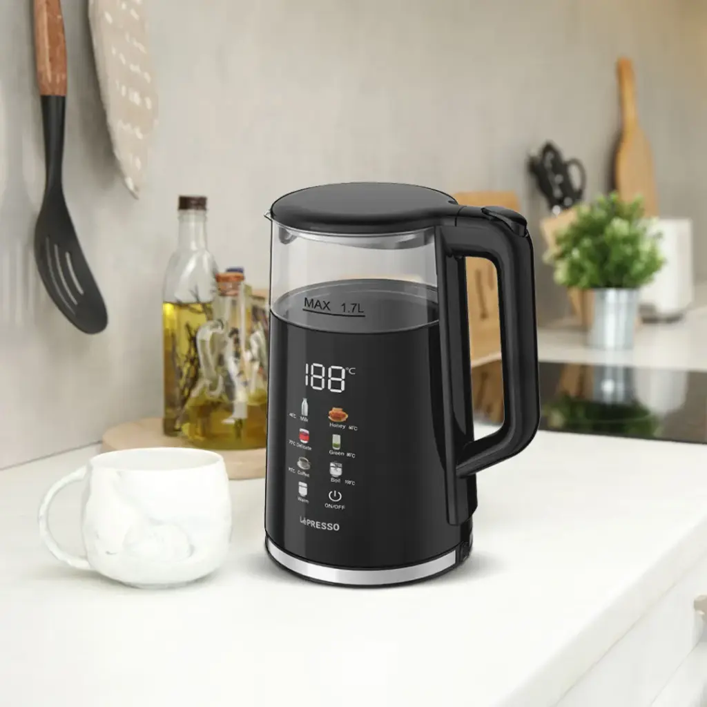 Lepresso Electric Window Kettle Multi-Temprature Display - Black (6).webp