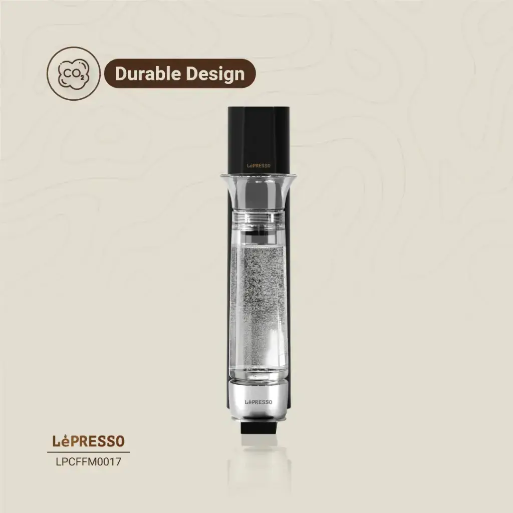Lepresso Carbonator Instant Sparkling Water 800mL - Black (1).webp