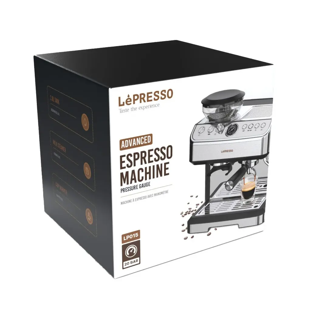 Lepresso Advanced Espresso Machine - Silver (1).webp