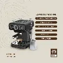 LePresso Retro Espresso Boiler Machine Gauge and Milk Steamer .webp