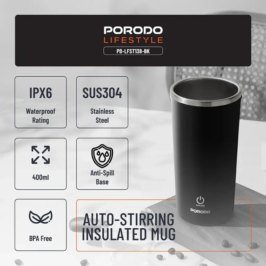 Porodo Lifestyle Auto-Stirring Insulated Mug (8).webp