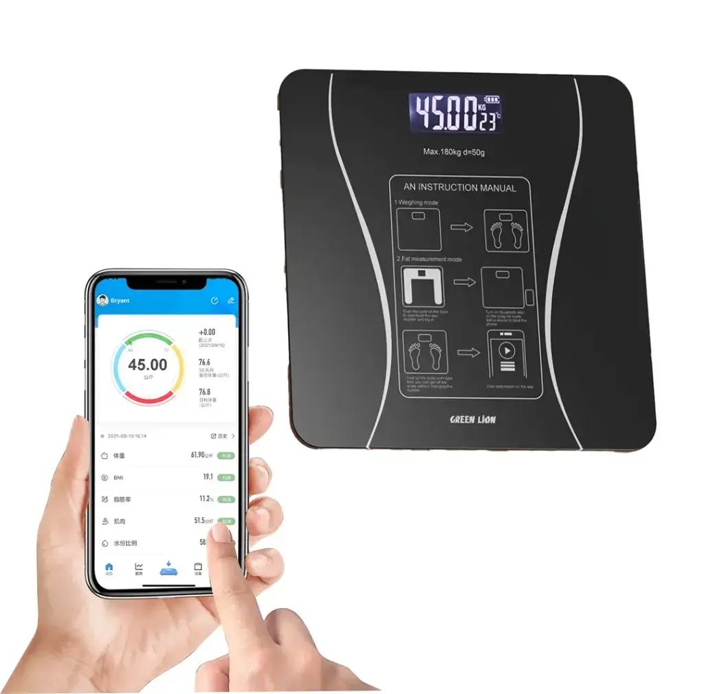 Green Lion Smart Body Scale Lite - Black4.webp