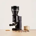 LePresso Grindeur Conical Burr Grinder with Digital Weight Control - Black  (8).webp