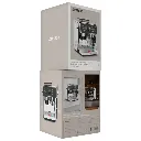 Lepresso Viventé Semi-Automatic Dual Boiler Coffee Machine with Touch Display - Silver.webp