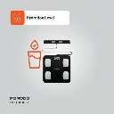 Porodo Lifestyle Precise Analysis Smart Scale - Black (3).webp