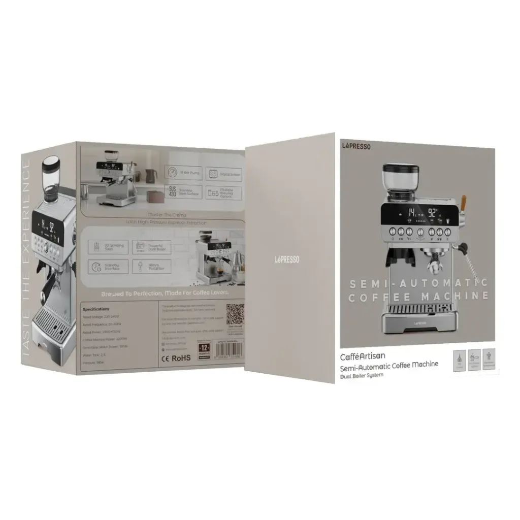Lepresso CafféArtisan Semi-Automatic Coffee Machine (1).webp
