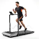 Porodo Athlete Dual-Function Treadmill with Vibration Plate - Black (1).webp