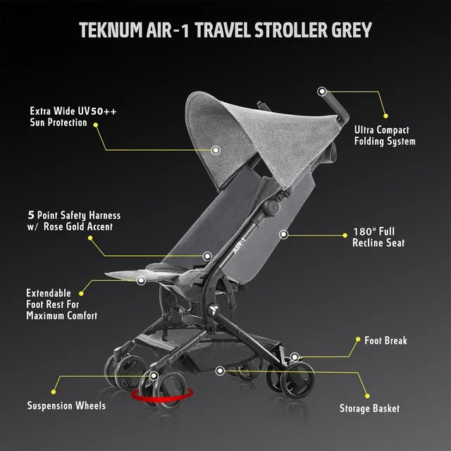 Teknum AIR-1 - Grey Edition Side View