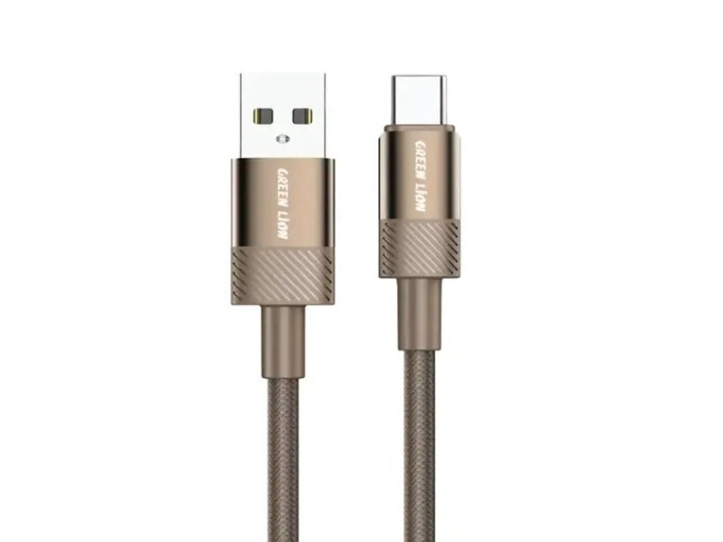 Green Lion Desert Spark USB-A to USB-C - Connectors Close-Up
