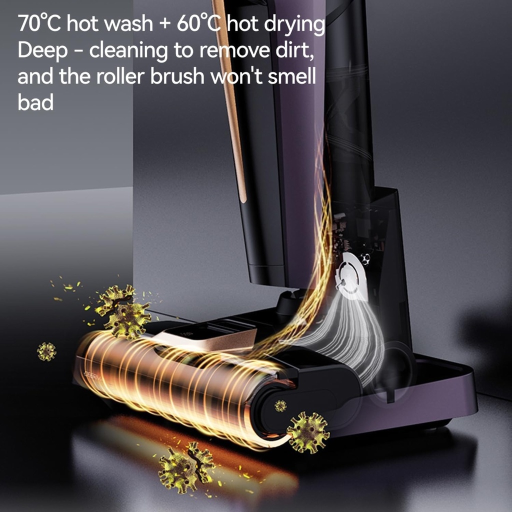Deerma P40 Pro W - 70°C Hot Wash & 60°C Hot Drying Station