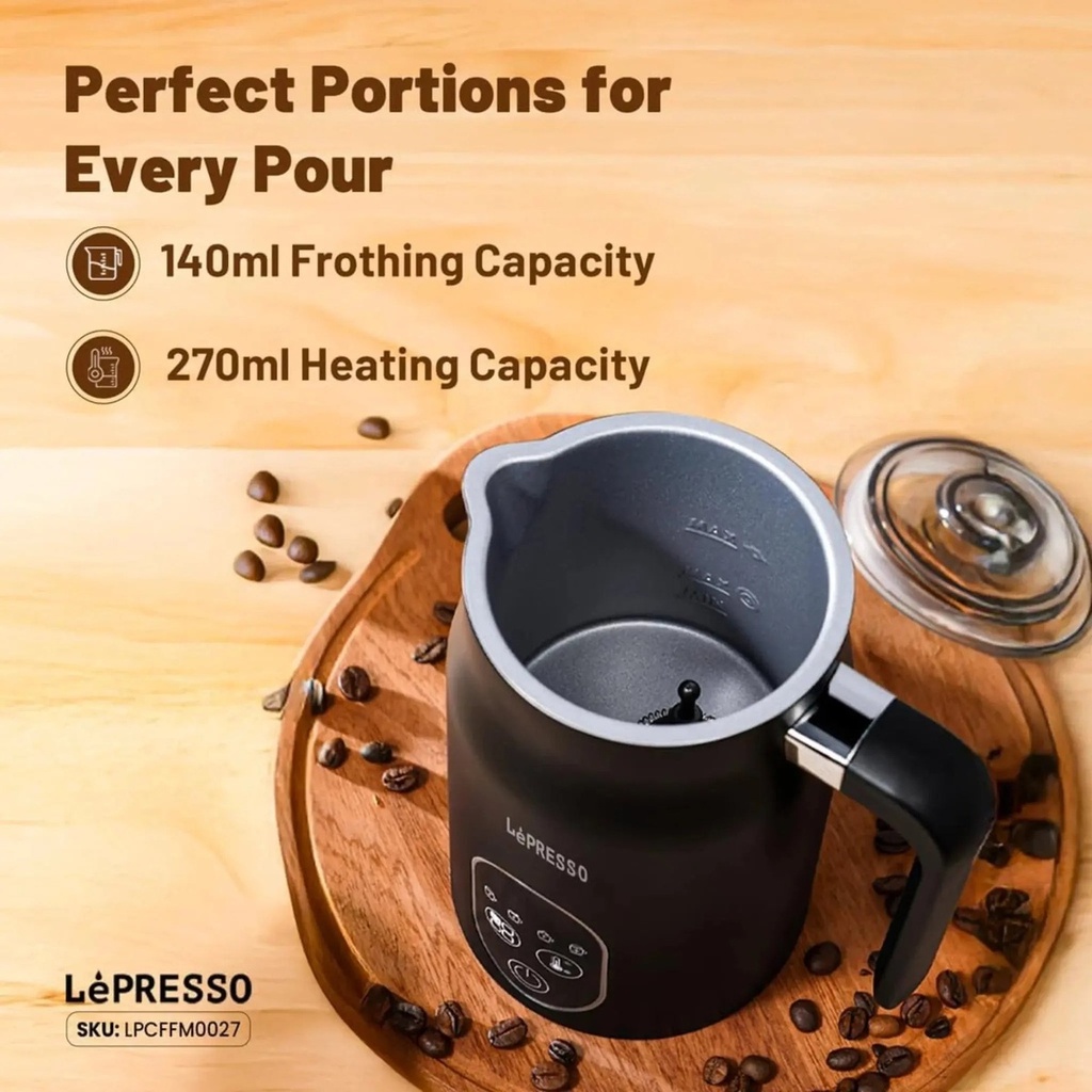 LePresso Four Froth - 140ml Frothing & 270ml Heating Capacity