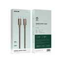 Green Lion Desert Spark USB-C to Lightning Cable - Woven Design