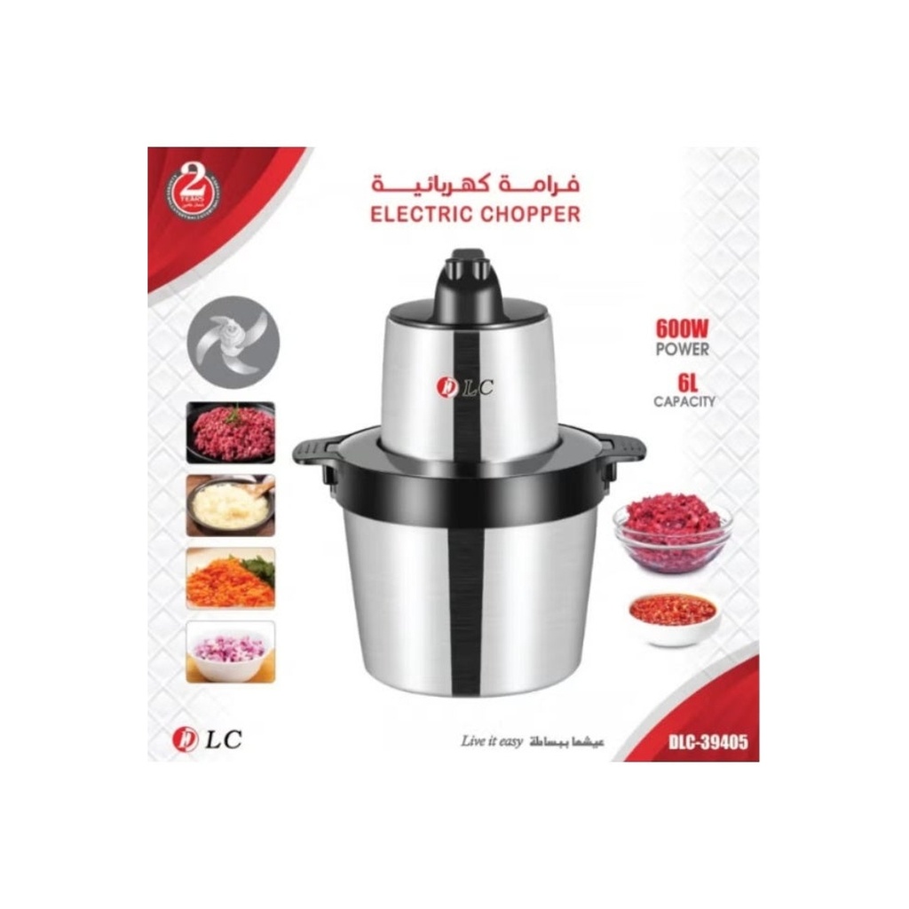 DLC DLC-39405 600W 6L Specifications & 4D Blade Diagram