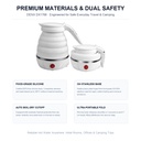 DENX DX1768 Food-Grade Silicone Body & 304 Stainless Steel Base Safety Specifications