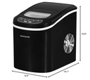 Hicon Countertop Ice Maker Dimensions Diagram