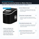 Hicon Countertop Ice Maker Key Features & Highlights