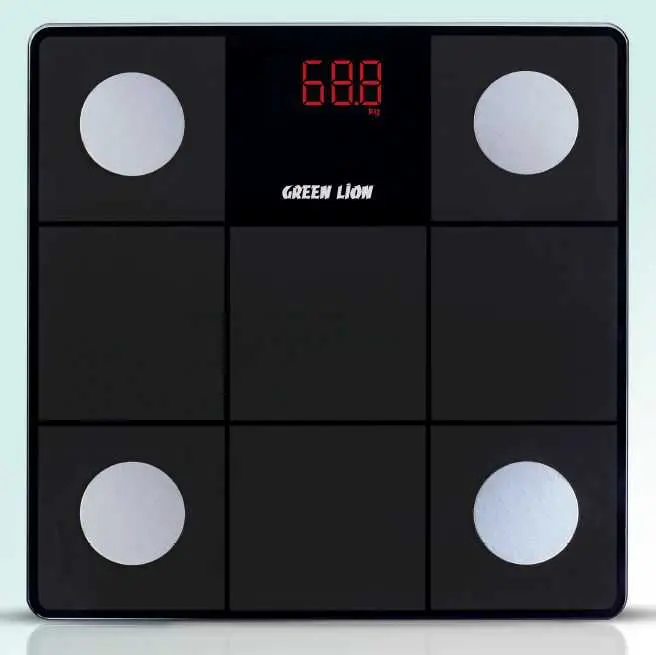 Green Lion Smart Body Scale Simple & Fashionable Pattern.webp
