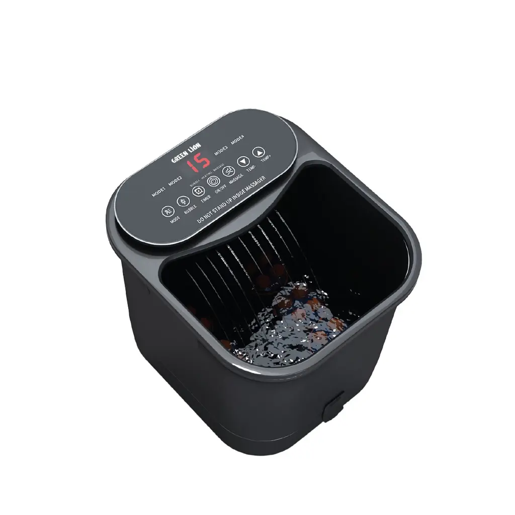 Green Lion Foot Bath Massager - Black.webp