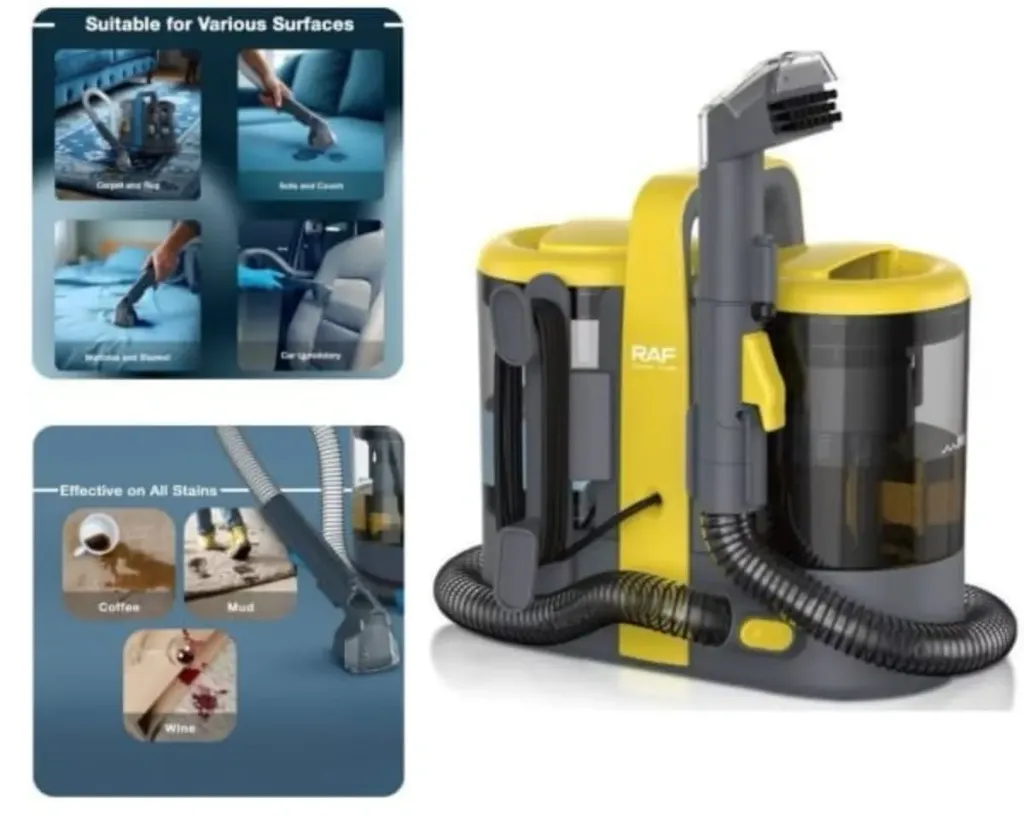 RAF Portable carpet cleaner
