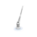Green Lion Sonic Spinner 5 in 1 Electric Spin Scrubber-White GNSONSCRUBWH