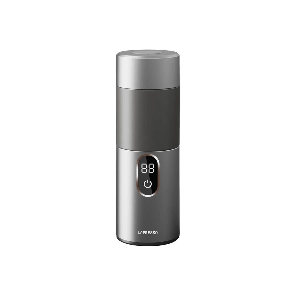 [LPCFFMR0041SL] LePresso MokaRise Electric Moka Maker (Car+Home Plug) Silver LPCFFMR0041SL
