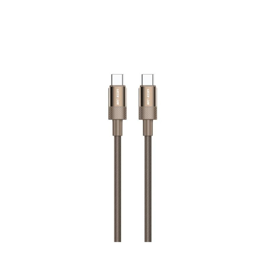 Green Lion Desert Spark USB-C to USB-C Cable 60W 1M - Desert Titanium
