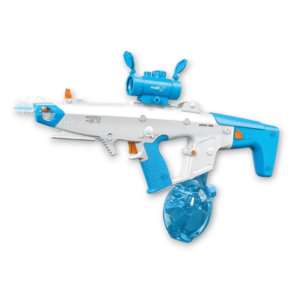 Green Lion GN75 Electric Continuous Water Gun - Blue (GN75WAGUNBL)