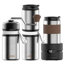 LePresso Grindgo Quattro 4-in-1 Outdoor Coffee Set - Silver (LP4IN10CFFSSL)