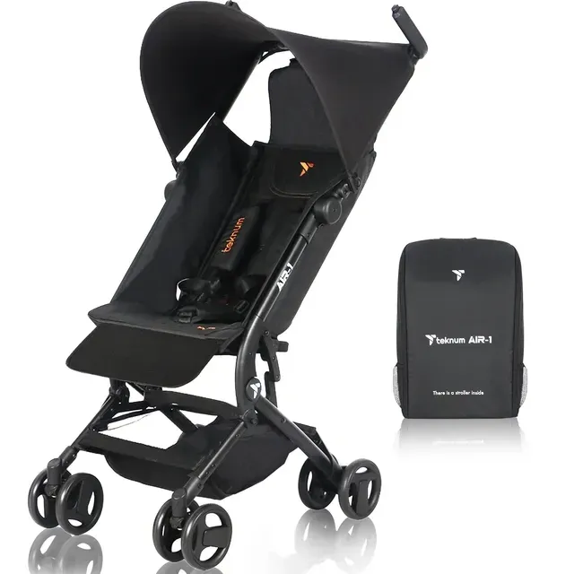 Teknum AIR-1 Lightweight Travel Stroller with Carry Backpack