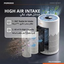 Porodo Lifestyle PUREA SMART AIR PURIFIER with 3-Layer H13 HEPA Filter Remote Control & Essential Oil Diffuser PDLFSTDK03WH