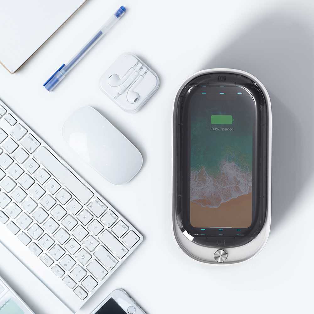 PORODO UV STERILIZER 15W WIRELESS CHARGING PD FWCH002