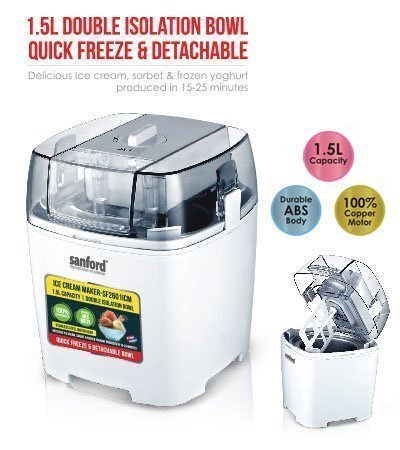 Sanford SF2601ICM Ice Cream Maker 1.5L
